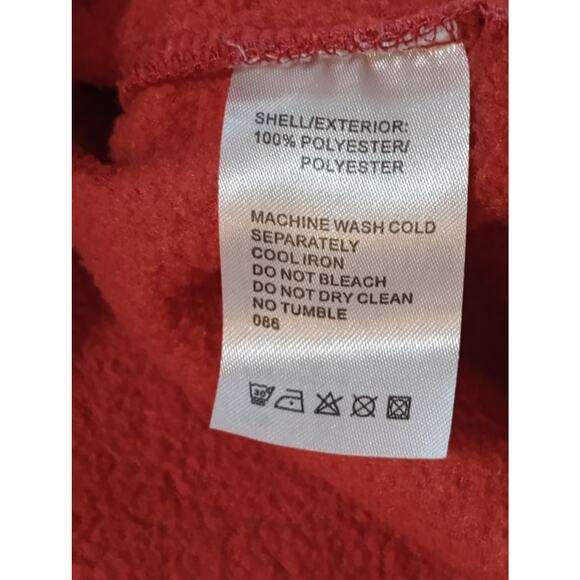 Kavu Men's Size Medium Burnt Orange Long Sleeve Pullover Sweater Sweatshirt Fall - Picture 6 of 10